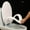 White, variant on Cushion Toilet Seat,Soft Toilet Seat,Toilet Seat Durables Round Toilet Seat Soft,Soft Oval Padded Toilet Seat,Standard Vinyl Toilet Seat,Soft Vinyl Cove With Comfort EVA Foam Cushioning(White)