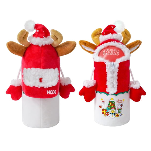 NBX Cute Plush Cartoon Stand Up Pencil Case Caja de almacenamiento