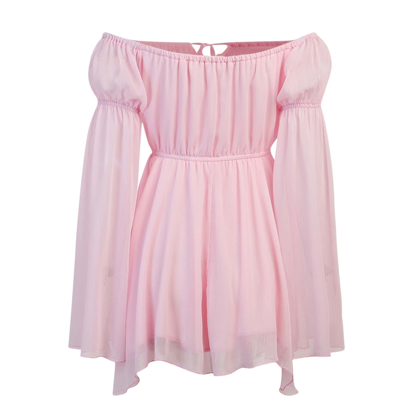 ワンピース Feminine chiffon setup flare Feminine chiffon setup flare