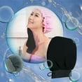 thumbnail image 1 of Exfoliating Glove Body And Face Scrub Dead Impurities(Black) Face Wash compatible with Machine, 1 of 4