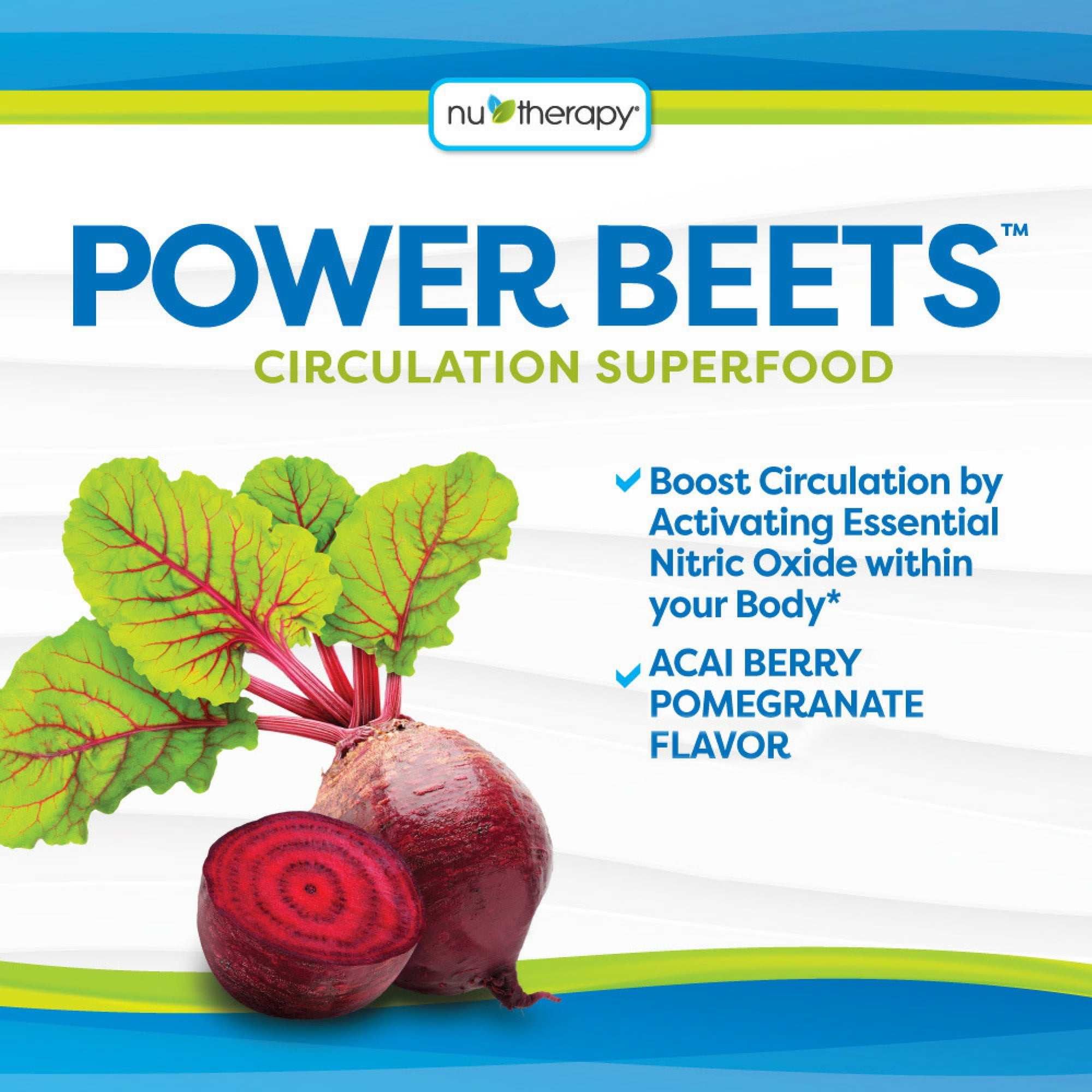 Nu Therapy Power Beets Powder, Berry Pomegranate, 58 Oz, 30 Serving Nu Therapy Power Beets Powder, Berry Pomegranate, 58 Oz, 30 Serving