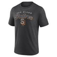 thumbnail image 2 of Men's Charcoal San Diego Padres Wonderment Tri-Blend T-Shirt, 2 of 3