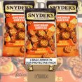 thumbnail image 2 of Snyder Pretzels Bulk Pack - Cheddar Cheese Filled Pretzel Sandwiches - 3 Individually Sealed 8 Ounce Bags - For On The Go Snacks, Lunches, Movie Nights and More in Cornershop Confections Pack, 2 of 3