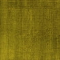 thumbnail image 1 of Ahgly Company Machine Washable Indoor Square Persian Yellow Bohemian Area Rugs, 7' Square, 1 of 4