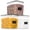 Clear, variant on Set of 3 Airtight Food Storage Containers (Available in Sizes: 84.54oz, 121.73oz, And 1.37gal), Designed for Stacking in The Kitchen