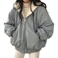 thumbnail image 1 of Abrigo de invierno para mujer, parka de doble cara con capucha de piel, forro polar cálido, chaqueta de invierno gruesa y de felpa de doble cara, abrigo de invierno, chaqueta, chaqueta para, 1 of 5