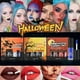 thumbnail image 4 of Decoración de Halloween Kit de maquillaje con brillo de labios para Halloween, efectos realistas, niebla lavable, taza antiadherente, brillo de labios, sangre falsa, 1,6G * 4 pie(Buy 2 save 10%), 4 of 7