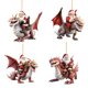 thumbnail image 1 of 1 juego de colgantes decorativos de dinosaurios rosas navideños, colgantes decorativos, colgantes de regalo, colgantes decorativos acrílicos navideños para fiestas en casa, 1 of 7