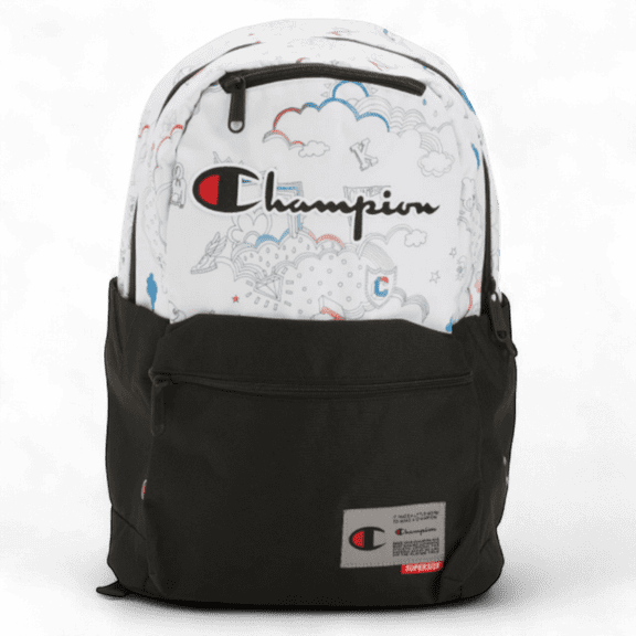CHAMPION Supercize 4.0 Unisex Backpack 13" W x 18" H Laptop Slot Zip Closure