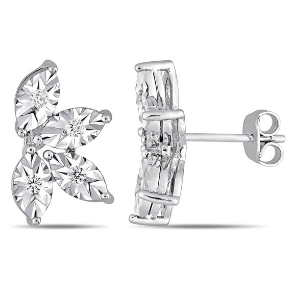 Everly Women's Diamond Sterling Silver Earrings