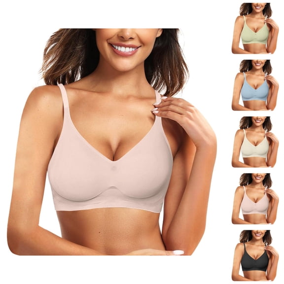 Push Up Bras for Women Lightweight Seamless Anti Sagging Comfortable Lifting Bralette Everyday Bra