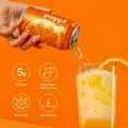 thumbnail image 4 of Poppi Orange Prebiotic Soda, 12 oz, 2- Cans, 4 of 6