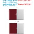 thumbnail image 3 of IBENZER Compatible avec l'Ancienne Version MacBook Air 13 Inch (2010-2017 Release). Modèles: A1466 A1369, Coque Rigide, 3 of 5