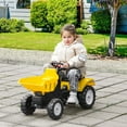 thumbnail image 2 of Aosom Kids Ride on Excavator with Manual Control Bucket for 3 Year Old, 2 of 10