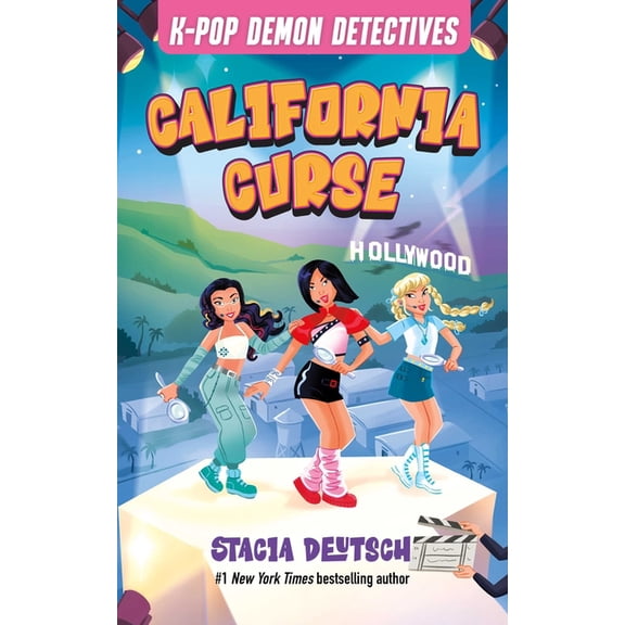 K-Pop Demon Detectives California Curse: Mystery Stories for K-Pop Fans (Book 4), Book 4, (Hardcover)