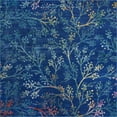 thumbnail image 2 of Rugs.com Blossom Collection Rug – 10 Ft Square Blue Medium Rug Perfect For Living Rooms, Kitchens, Entryways, 2 of 8