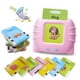 thumbnail image 1 of Tarjetas didácticas parlantes Juguetes educativos - Tarjetas didácticas parlantes Juguetes de aprendizaje para niños pequeños - Tarjetas didácticas de juguetes Montessori para edades 2 3 4 5 6-Rosa, 1 of 5