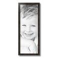 thumbnail image 2 of ArtToFrames 8x21 inch Walnut Bamboo Picture Frame, Brown Wood Poster Frame (4874), 2 of 8