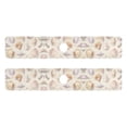 thumbnail image 7 of Yayeee Faucet Mat for Kitchen Sink 30" Diatomite Long Splash Guard Pad, Colorful Watercolor Seashells, 2 Pack, 7 of 7
