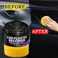 thumbnail image 5 of Long Lasting Car Plastic Restorer for Interior Exterior, Deep Black Gloss Coating & Protective Layer Featuring Included Sponge & Versatile Dashboard Tire Application, 5 of 8