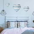 thumbnail image 3 of Adorno Colgante de Pared BLESIY en Forma de Corazón Azul, 3 of 7