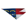 thumbnail image 5 of Retro North-Carolina Flag Dog Bandana Adjustable Dog Bib Scarf Handkerchief For Large Medium Small Dogs Cats Pets, 5 of 6