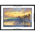 thumbnail image 5 of Art.com Huntington Beach Art Print by Kerne Erickson, Black Frame Wall Art, 29" x 21", 5 of 5