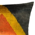 thumbnail image 3 of Pyramid Silk Velvet Ikat Pillow, 16" X 24", Case Only, 3 of 5