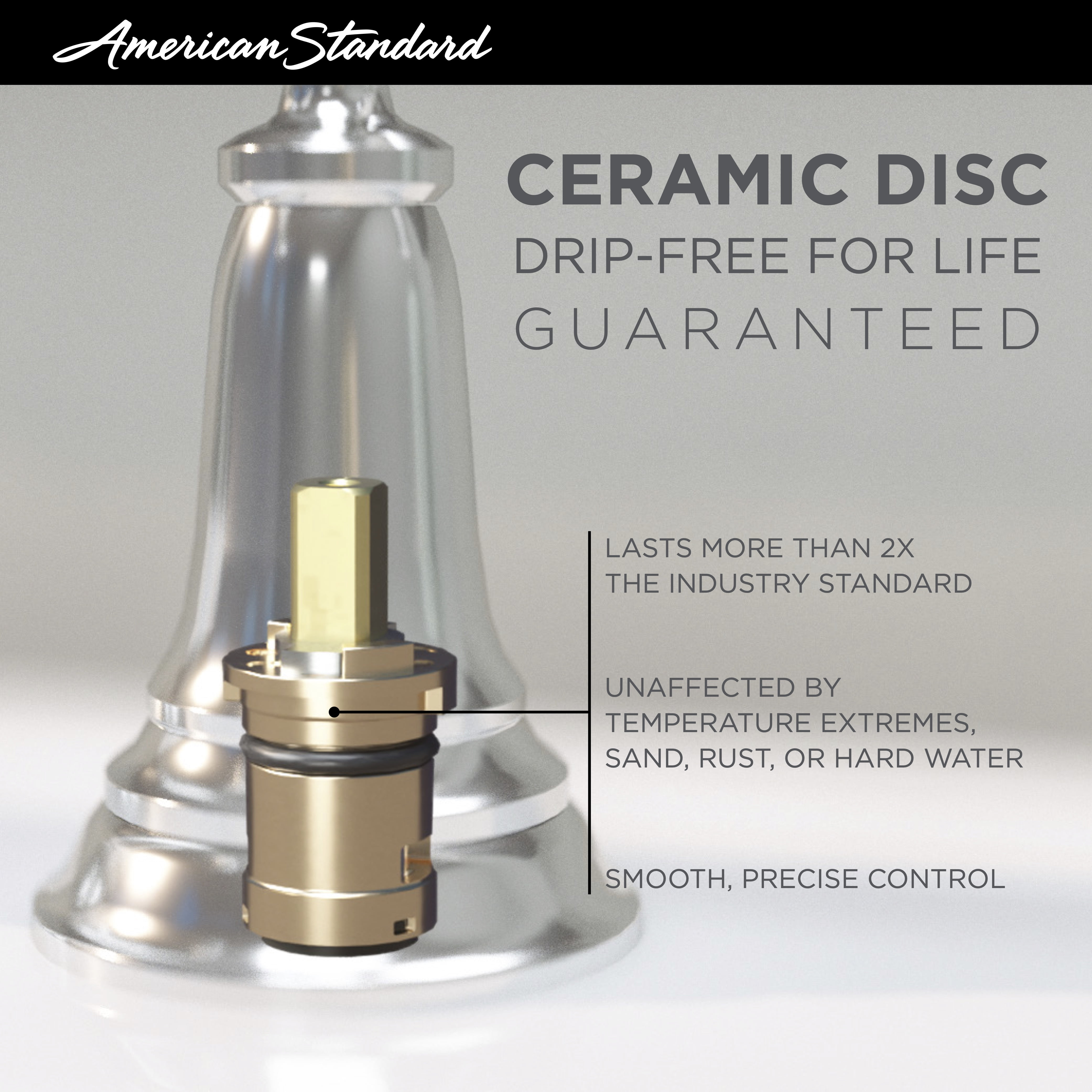 American Standard 7018801.243 Edgemere 8-Inch Widespread 2-Handle Bathroom Faucet, Brass, Matte Black