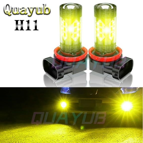 for Acura TSX 2004 2005 2006 2007 2008 Golden Yellow H11 LED Fog Light Bulbs kit