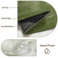 thumbnail image 6 of 2.7'x5' Area Rugs, Sage Green Indoor Outdoor Area Rug for Living Room Bedroom, Modern White Oil Painting Art Abstract Washable Bathroom Rugs Kitchen Floor Carpet Mats Home Decor Aesthetic, 6 of 8