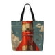 thumbnail image 1 of Balery Rusty Rocket Launch Bolsa de Mano para Mujeres con Cremallera, Bolsa de Gimnasio con Compartimentos, Bolsa para Laptop, Bolsa para Trabajo, 1 of 7