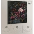 thumbnail image 2 of Vintage Dark Roses Canvas Gothic Art Prints by Art Remedy, Gallery Wrapped, 30 x 36, 2 of 7
