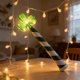 thumbnail image 4 of Decoración de varita luminosa LED para el Día de San Patricio – Luz verde trébol de 10,24 pulgadas, adorno irlandés de fiesta navideña alimentado por pilas, regalo de decoración para el escritorio, 4 of 7