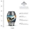 thumbnail image 2 of JAGASY Flying Eagle Urn for Ashes for Women - Mountain Tree Small Urn for Ashes Adult Male - Keepsake Mini Cremation Urns for Sister - Tiny Funeral Urns for Girl - (3 Inch), 2 of 7