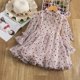 thumbnail image 1 of Vestido de cumpleaños informal de manga larga para niñas con tulipán, rosa oso de fresa Electrónica, 1 of 5
