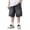 Black-m, variant on Gaexia Boy's Jorts Baggy Jeans Shorts Straight Leg Casual Denim Shorts with Pockets