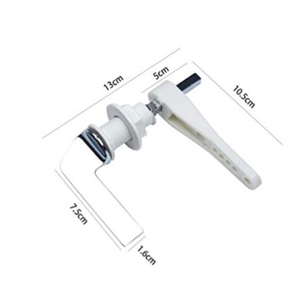 Flush Tank Cistern Metal Lever Zinc Alloy Plated Toilet WC Cistern