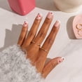 thumbnail image 5 of KISS imPRESS Design Valentine's Day Press on Nails, Sweetest Gift, White, Short Squoval, 30 Count, 5 of 13
