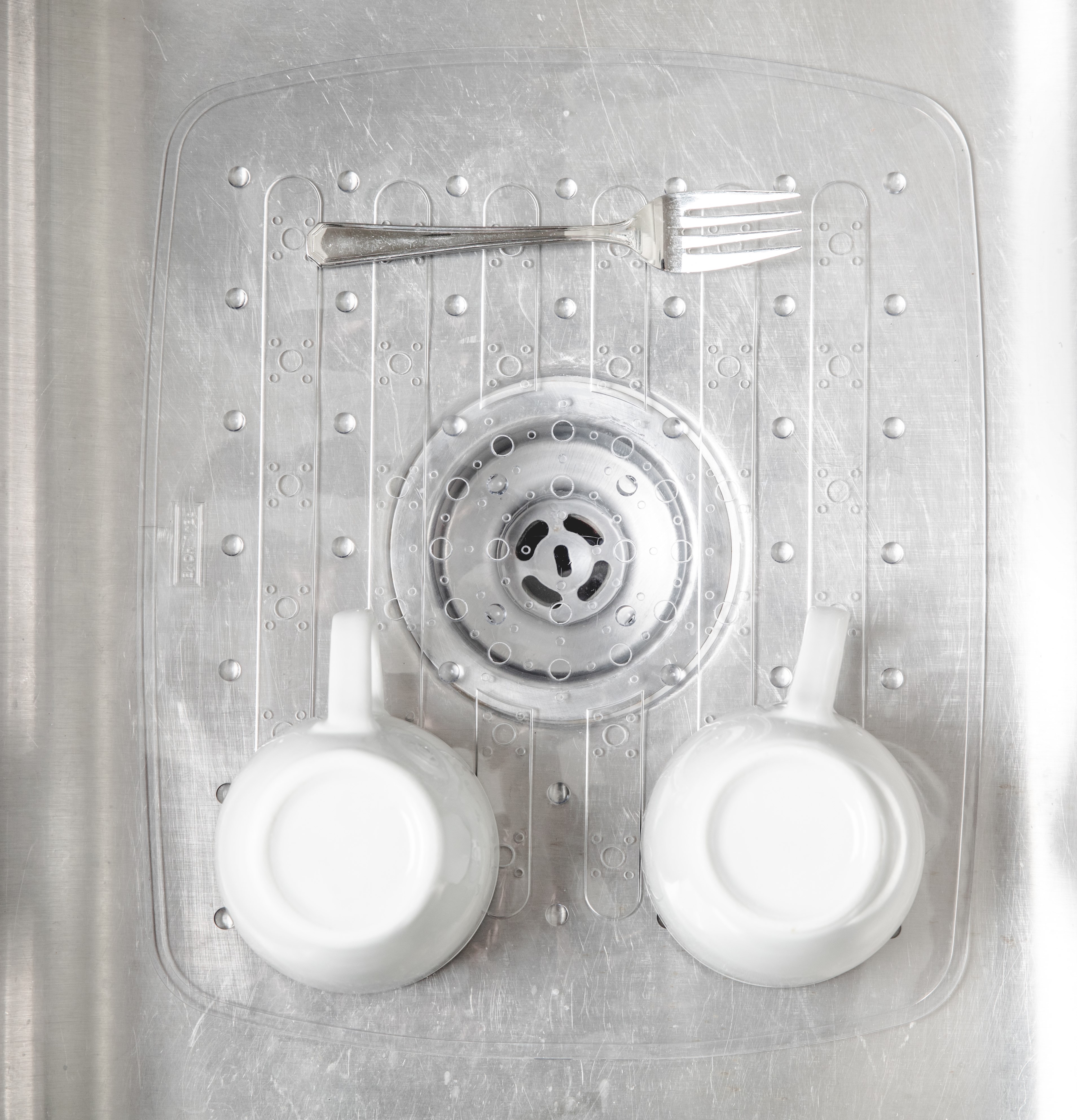 Real Home Innovations Small Sink Mat, Clear