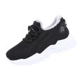 thumbnail image 2 of Willtoo Womens Cozy Lined Sneakers Lace Up Warm Plush Casual Walking Shoes Thick Sole Non Slip Athletic Shoes for Cold Weather, 2 of 6