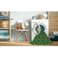 thumbnail image 2 of Ahgly Company Machine Washable Indoor Rectangle Transitional Chocolate Brown Area Rugs, 3' x 5', 2 of 7