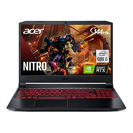 Acer Nitro 5 AN515-55-53E5 Gaming Laptop | Intel Core i5-10300H | NVIDIA GeForce RTX 3050 Laptop GPU | 15.6" FHD 144Hz IPS Display | 8GB DDR4 | 256GB NVMe SSD | Intel Wi-Fi 6 | Backlit Keyboard