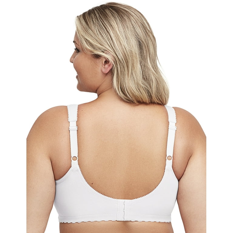 Glamorise Womens Magiclift Cotton Support Wirefree Bra 1001 Café 44f :  Target