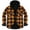 Yellow, variant on Mens Flannel Fall Winter Shirt Long Sleeve Hooded Plaid Shirt Thick Warm Casual Oversized Button Down Mens Shirt