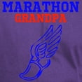 thumbnail image 3 of CafePress - MARATHON GRANDPA T Shirt - Men's Classic Graphic Cotton T-Shirt, 3 of 4