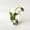 White, variant on Orangide Artificial Lotus Geometric Potted Plant, Fake Lotus Bonsai for Garden Pond Courtyard Desktop Mini Flower Pot, Decorative Tabletop Plant for Home Office Zen Decor