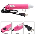 thumbnail image 5 of Portable Hot Air Machine Mini for Embossing Shrink Wrapping Drying Paint US Plug Pink, 5 of 6