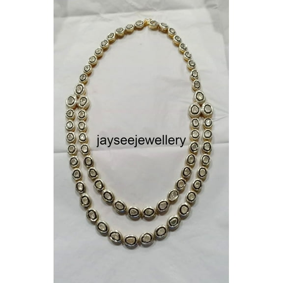 Vintage Polki Diamond Necklace