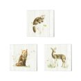 thumbnail image 1 of Great Art Now Meadows Edge on Wood by Danhui Nai 3 Piece Canvas Art Set Each 14W x 14H, 1 of 4
